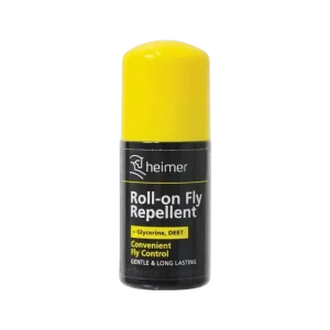 Roll-on fly repellent