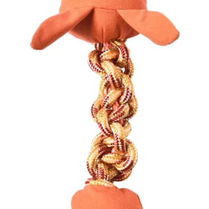Rough Play Hundeleke R忙v Oransje 54,5cm