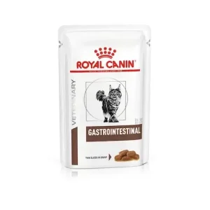 Royal Canin Gastrointestinal Thin Slices in Gravy Pouch Cat Box Porsjonsposer