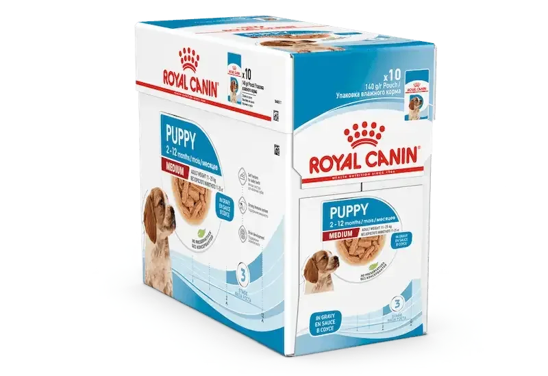 Royal Canin Medium Puppy Gravy Porsjonsposer