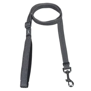 Rukka Pets Star Leash Sort Str. M – Justerbart refleksbånd med polstret grep