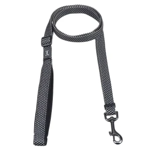Rukka Pets Star Leash Sort Str. M – Justerbart refleksbånd med polstret grep