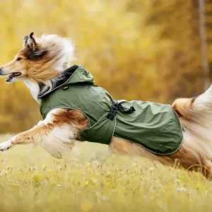 Rukka Pets Streamy X Regndekken Str. 40 – Lett og pustende hundedekken for regn og vind