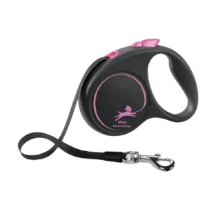 Rulleb氓nd Svart Design Tape Pink