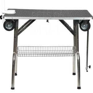 Sammenleggbart trimmebord m/hjul