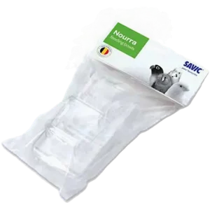 Savic 2 mater med deksel Transparent 2 stk.