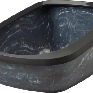 Savic Kattedo Aseo Jumbo Antracit/antracit hvit 67,5×48,5x28cm