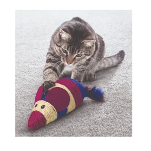 SCRATCH MOUSE Kong, Cat Wrangler, 25x12x10cm.