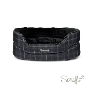 Scruffs Balmoral Oval bed large 81cm black