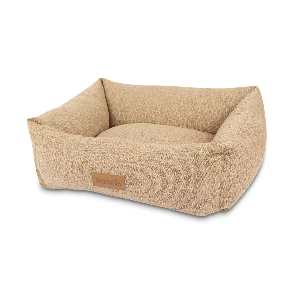 Scruffs Boucle Box bed Desert Tan 60x50cm