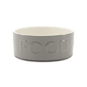 Scruffs Classic Pet Food Bowl – 25x25x10cm Gray