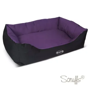 Scruffs Expedition Box Bed (XL) 90x70cm Plum