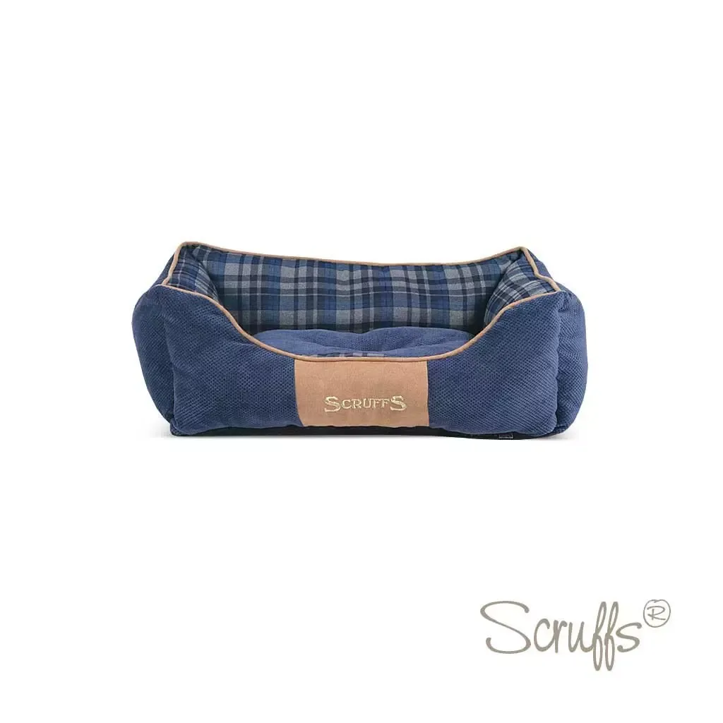 Scruffs Highland Box Bed 60×50 blå