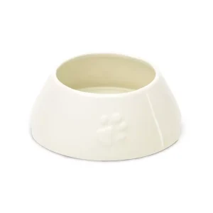 Scruffs ICON Long Eared Dog Food & water bowl – 21x21x8,5cm Cream