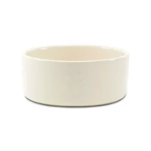 Scruffs Icon Pet Food Bowl – 25x25x10cm Cream
