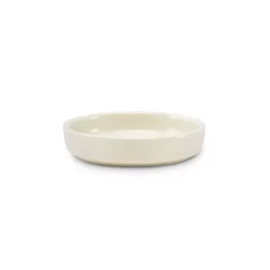 Scruffs Icon Pet Saucer – 13x13x3,5cm Cream