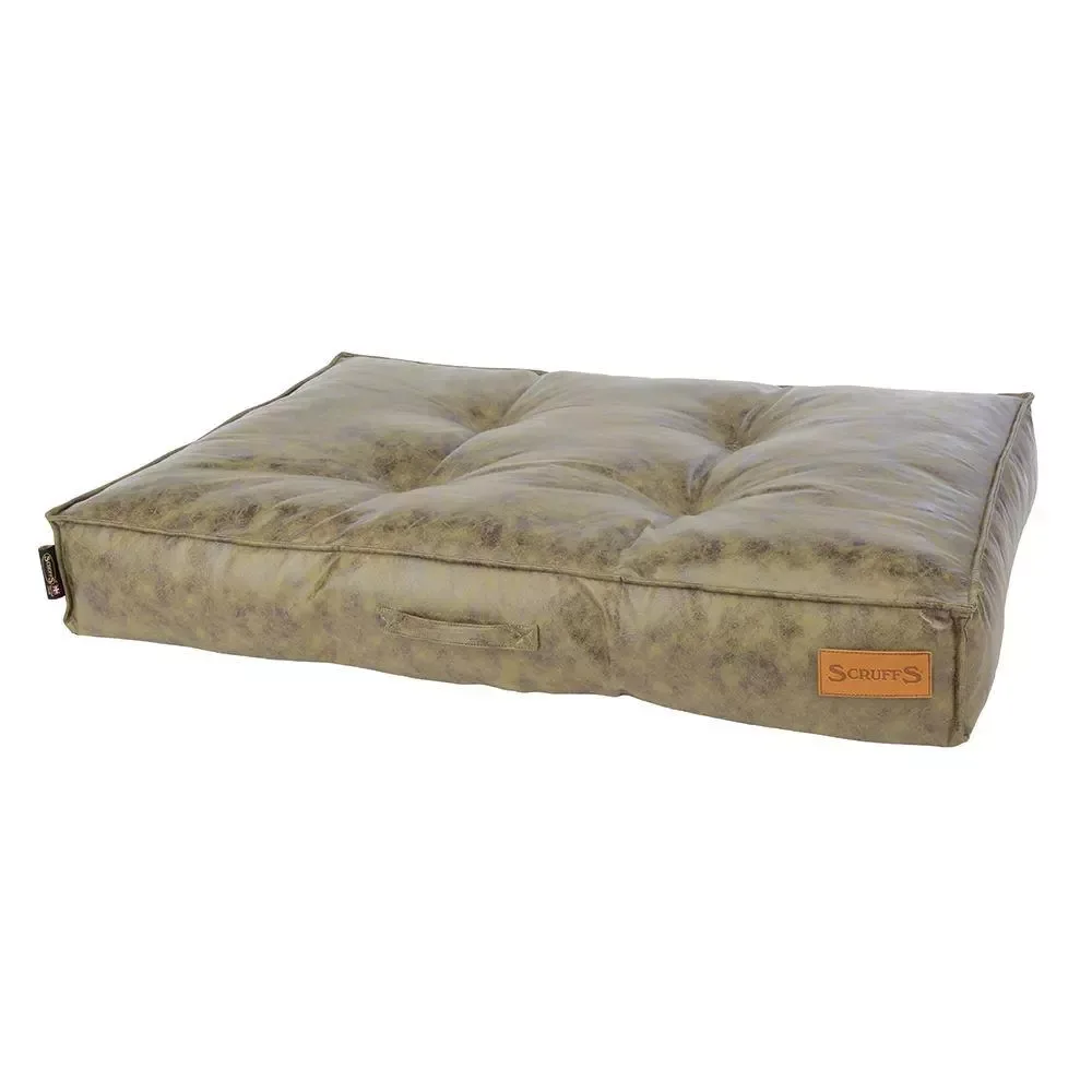 Scruffs Knightsbridge Mattress (L) 100x70x18cm Olive/Oliven Grønn(Utgått)