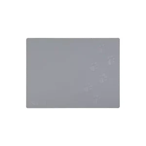 Scruffs Matskål underlag 40 x 30cm Faux Leather Grå (6)