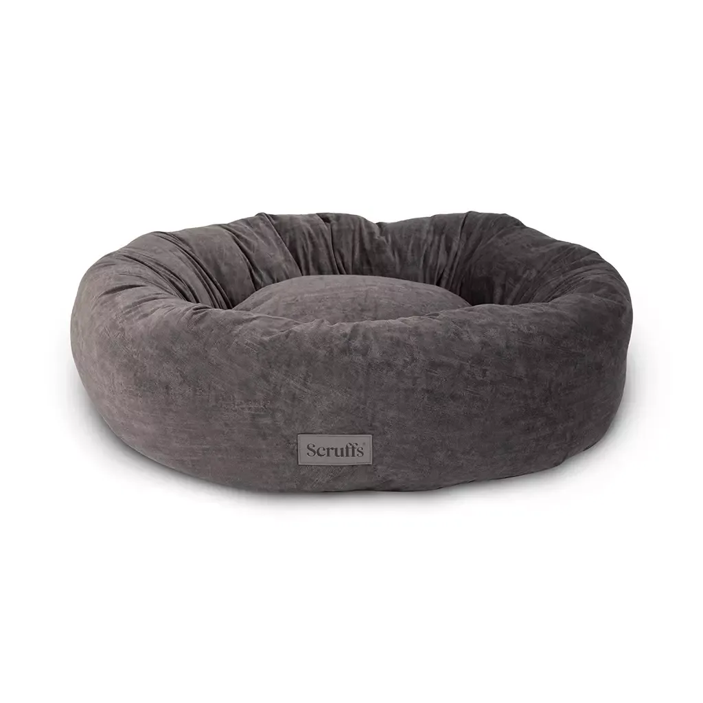 Scruffs Oslo Ring Bed (L) Stone Gray 65cm