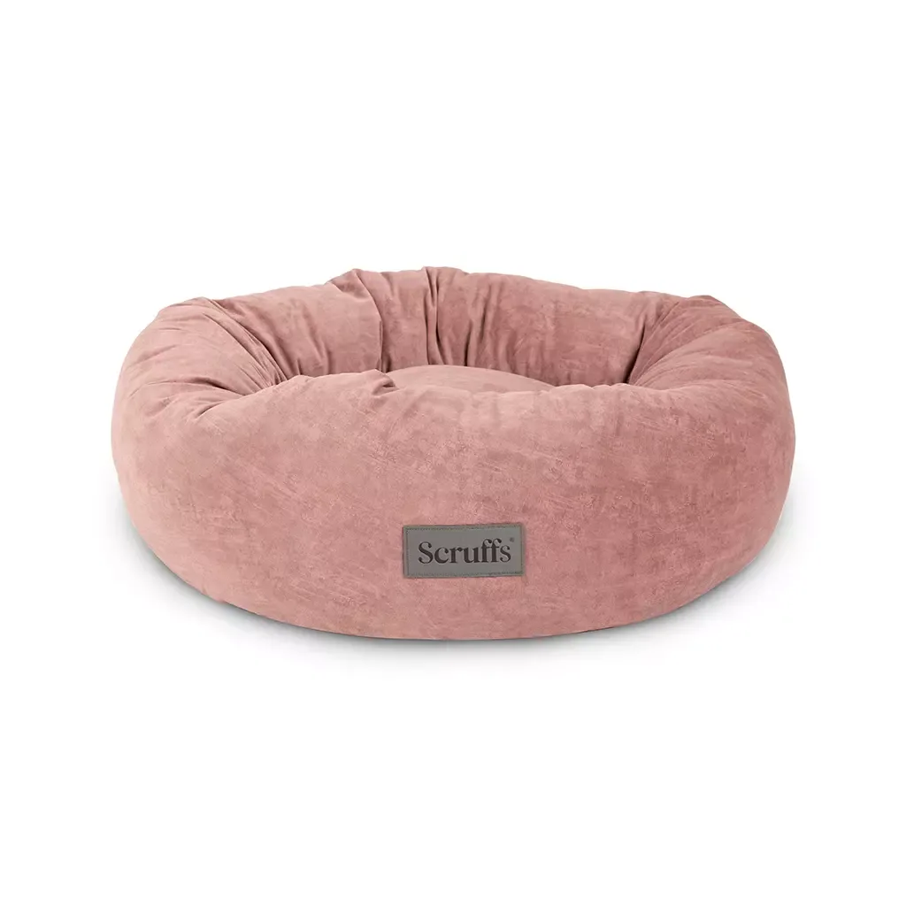 Scruffs Oslo Ring Bed (M) 55cm Blush Pink