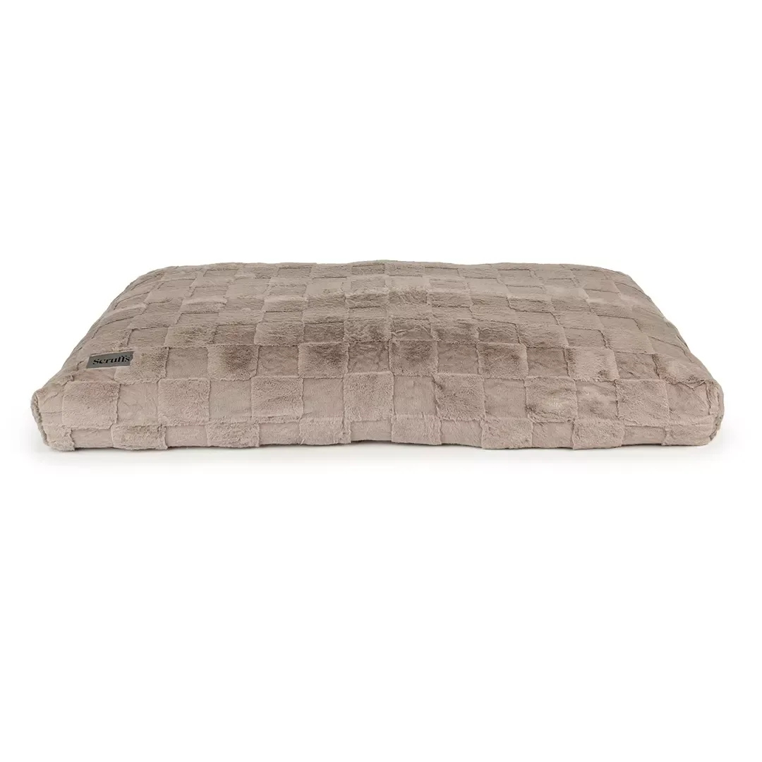 Scruffs Oxford Mattress (XL) 120x75cm Silver