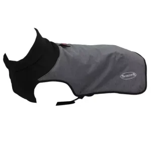 Scruffs Quilted Thermal Dog Coat 36cm Cajun Grey (3)