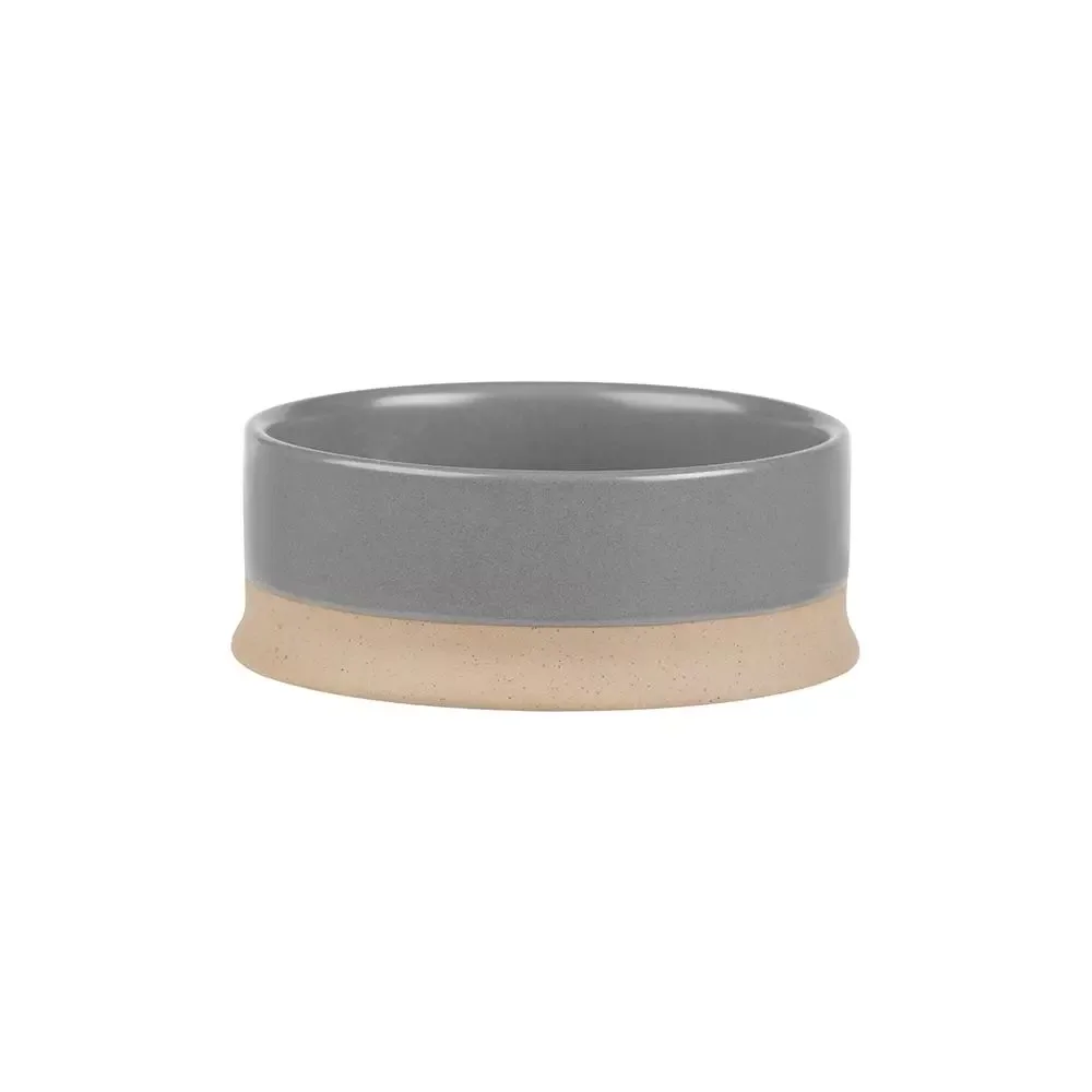 Scruffs Scandi Non Tip Pet Bowl – 20x20x7cm Gray