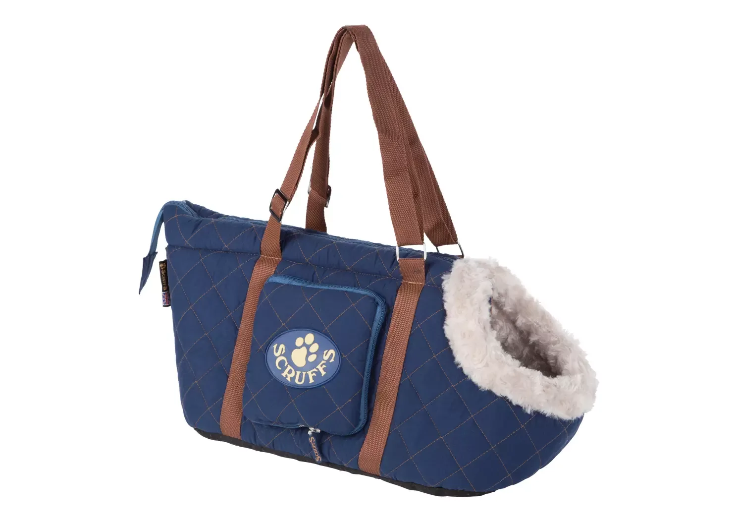 Scruffs Wilton bæreveske Blue 38x20x24cm