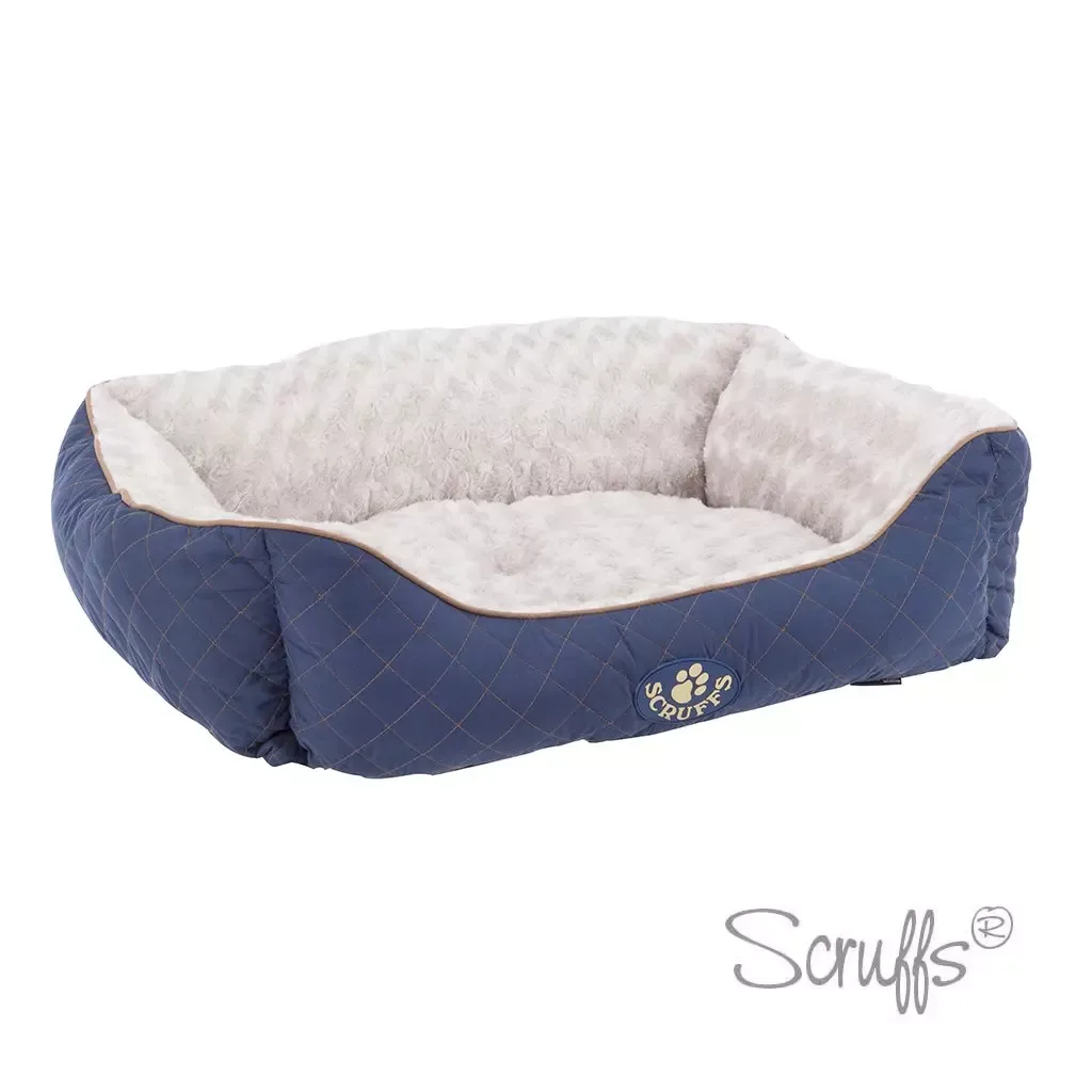 Scruffs Wilton BoxBed Blue Large 75x60cm