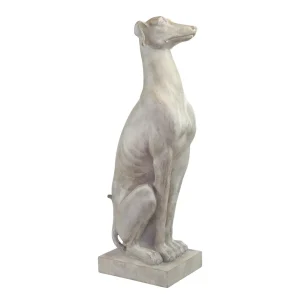 Sculpture Greyhound Beige