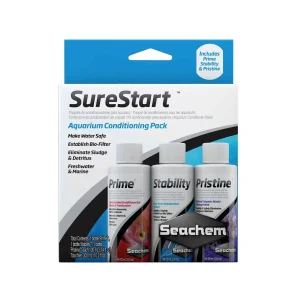 Seachem Sure Start (Prime, Stability, Pristine 100Ml)