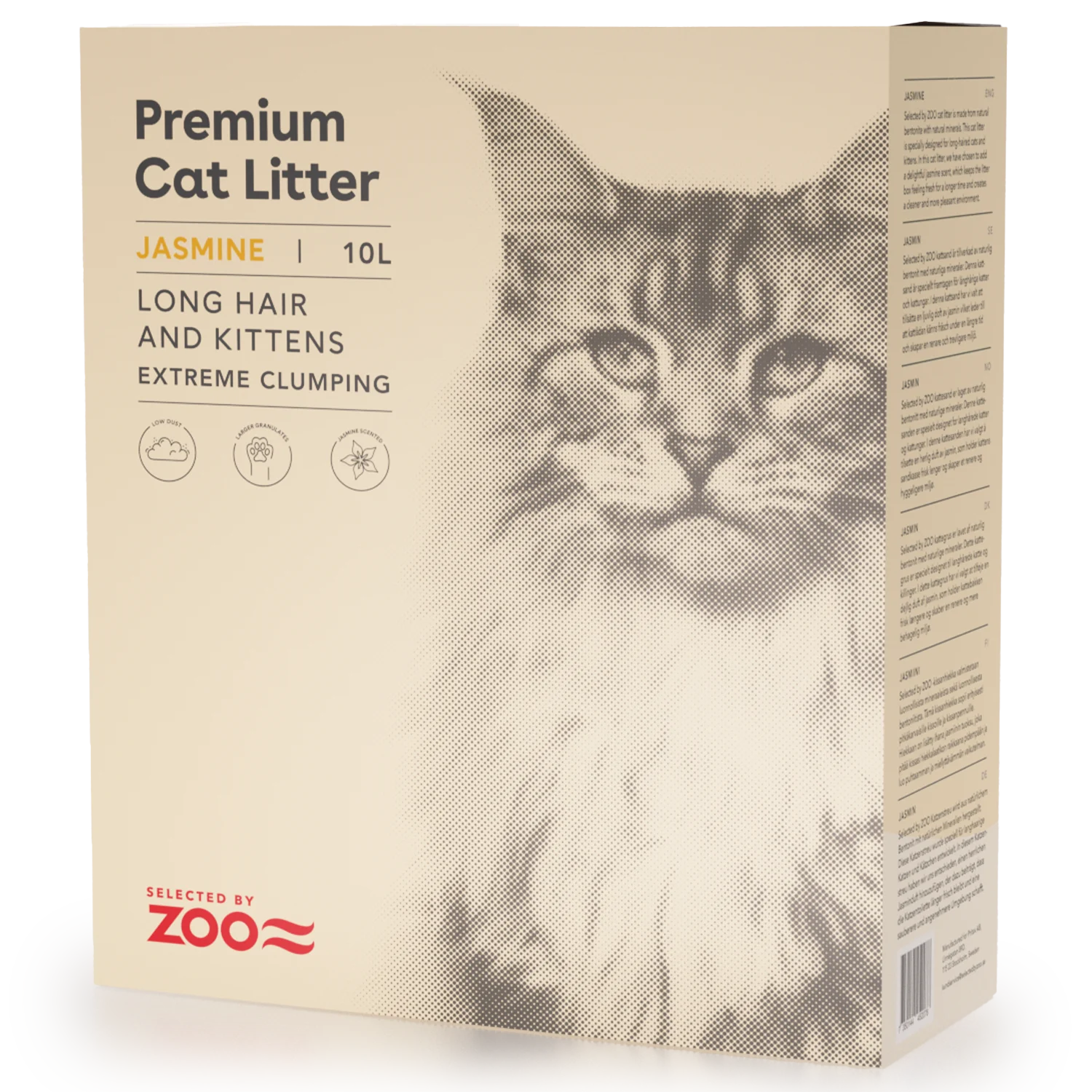 Selected by ZOO Kattesand Jasmine Long Hair & Kitten