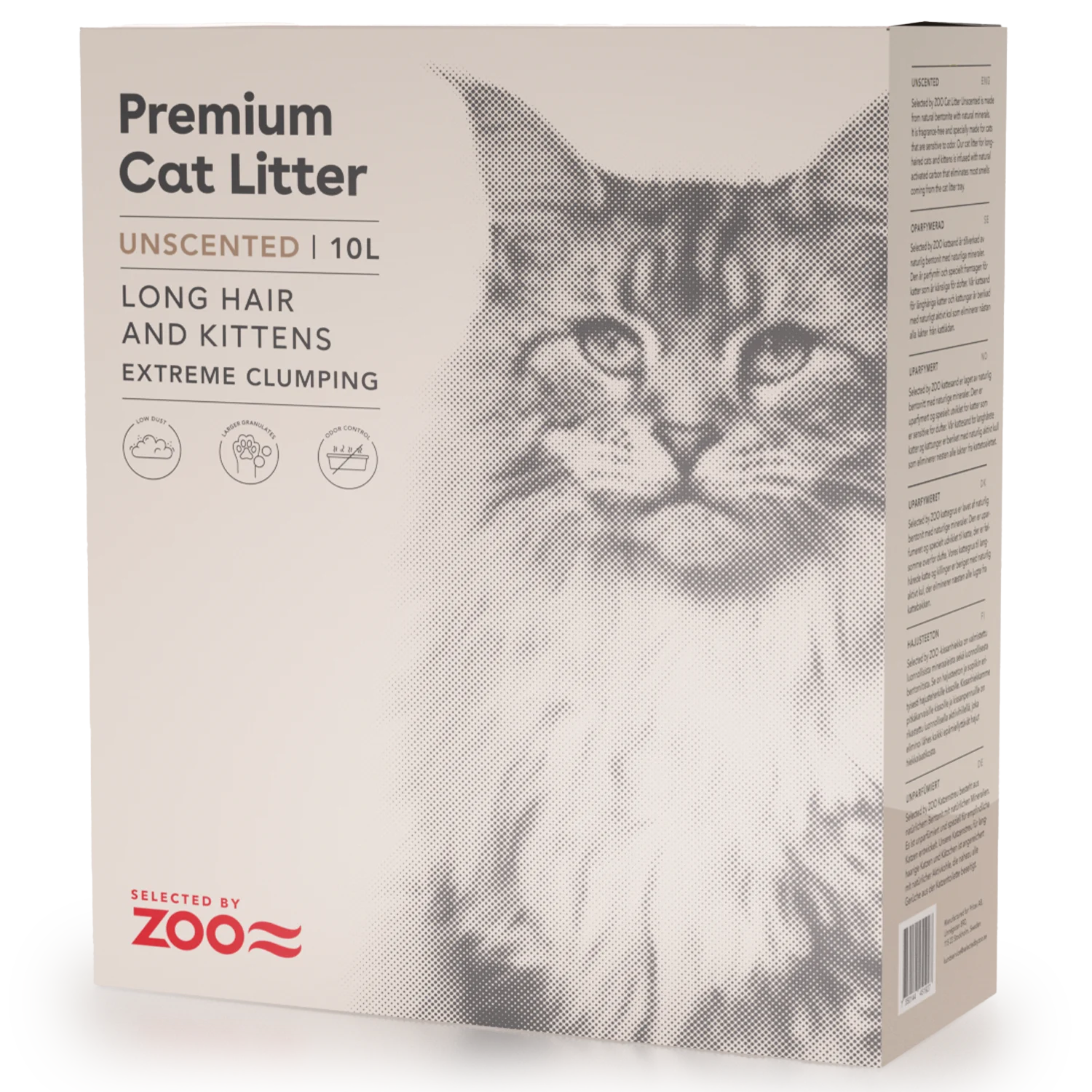 Selected by ZOO Kattesand Long Hair & Kitten Unscented