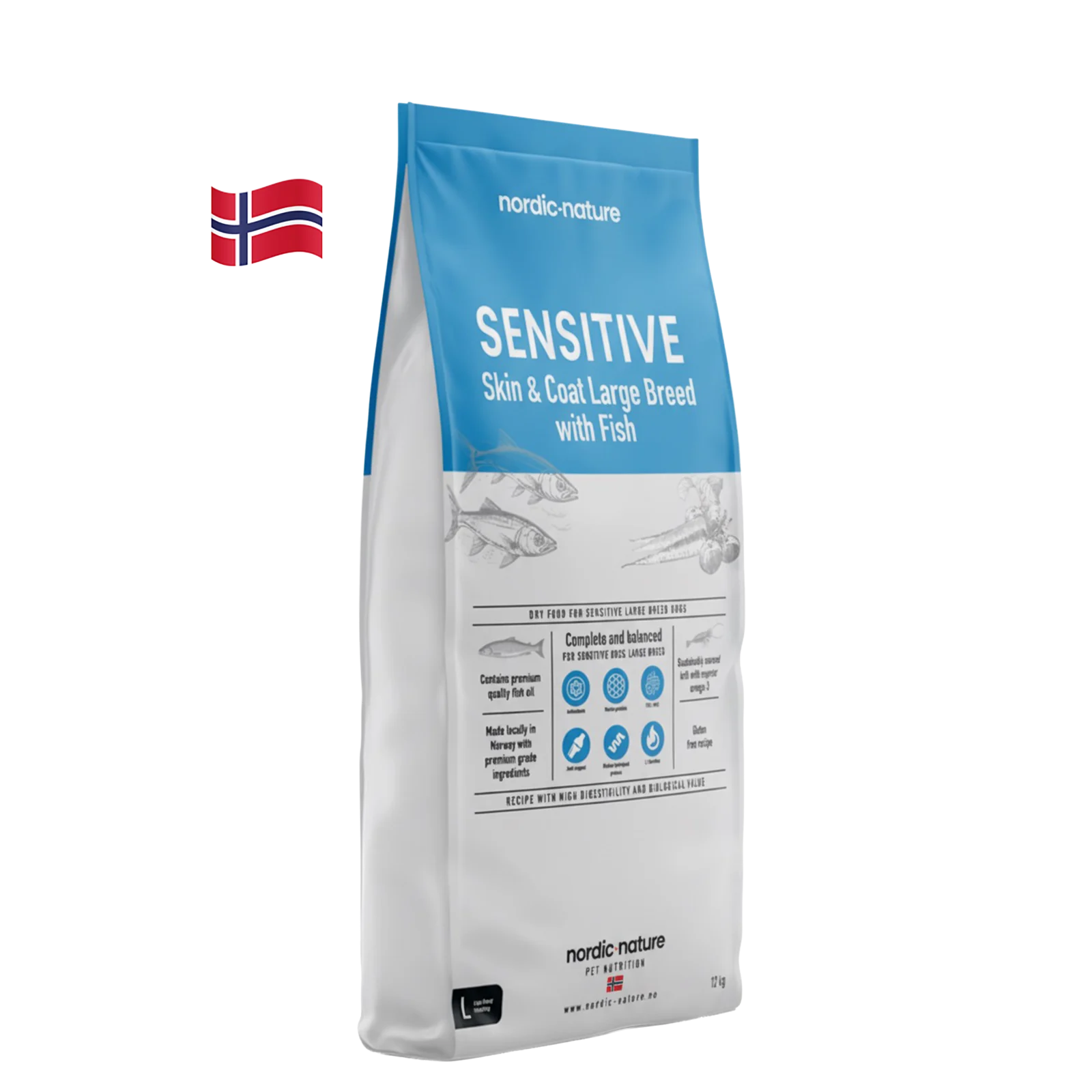 Sensitive Skin & Coat Fish Large Breed