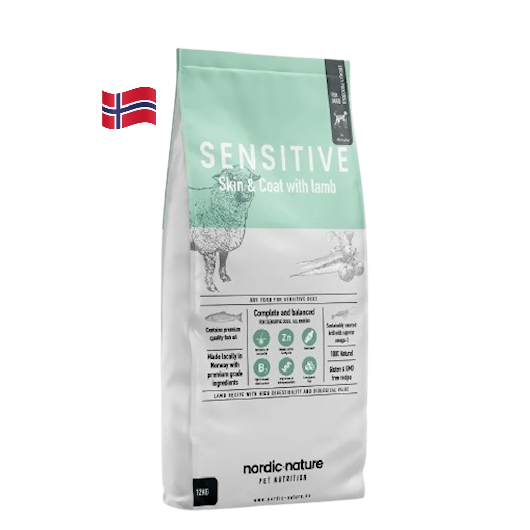 Sensitive Skin & Coat Lamb 鈥?hundef么r med lam