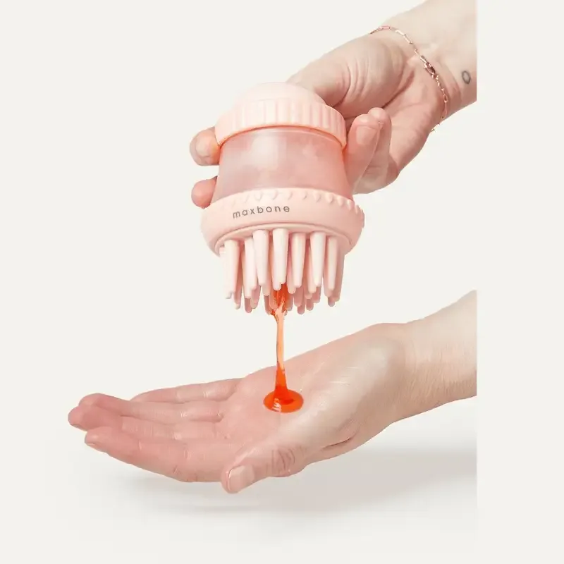 Shampoo Dispensing Brush