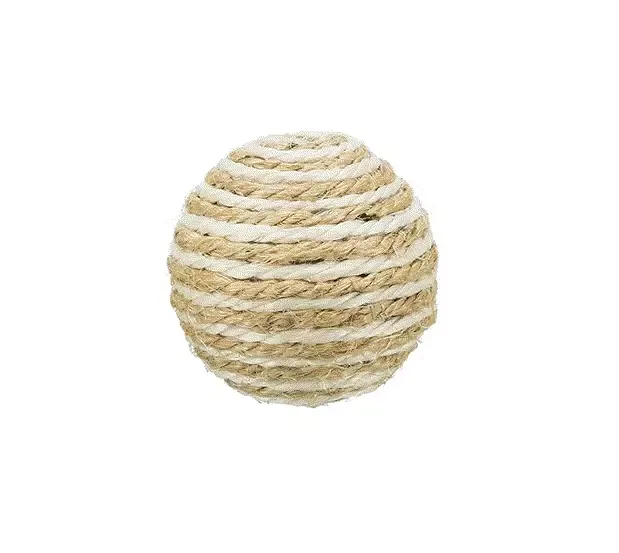 SISAL BALL M/Catnip, Trixie, 6,5cm. Mix. Farge