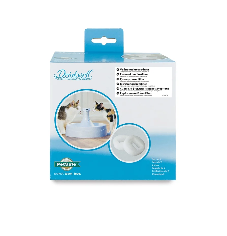 SKUMFILTER PetSafe, DrinkWell 360-metall/Butterfly/Avalon, 2stk.