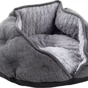 SLEEPING PLACE ZUPO ROUND DARK GREY 45x24CM