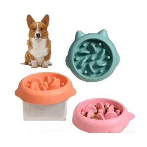 Slow feeder skål til hund og katt
