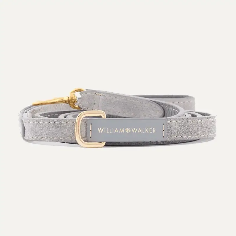 Small City Leash Suede Sea Salt