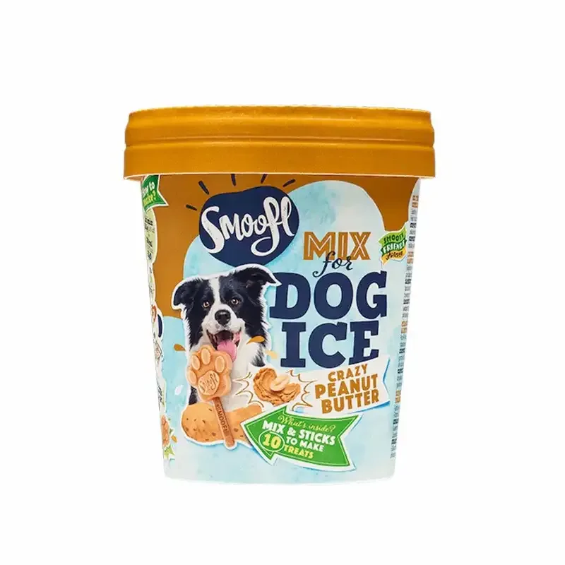 Smoofl Hundeis Mix Peanøtsmør, 160 g