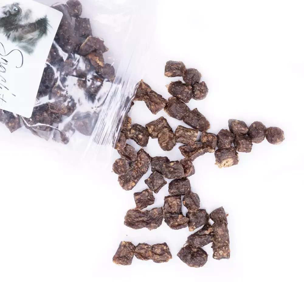 Snack’it Mini Trainers Andekjøtt (100g) – Myke Godbiter for Hundetrening