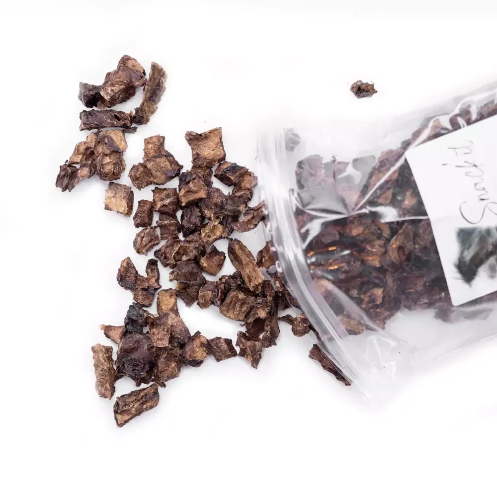 Snack’it Mini Trainers Lammelunger 200g – Naturlige og små treningsgodbiter til hund