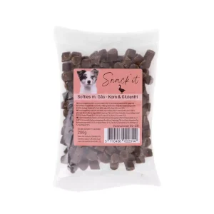 Snack’it Softies med gås 200g – Myke, kornfrie og glutenfrie treningsgodbiter