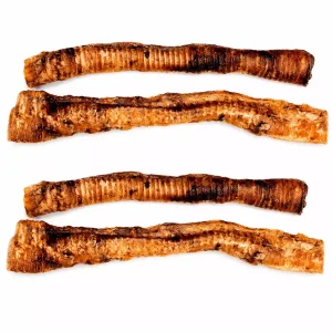 Snack’it Tørkede Okseluftrør 40 cm – Naturlig hundetygg med glukosamin for leddene