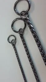 SNAKE CHAIN, «Antracitt» grov, 5mm./65cm.