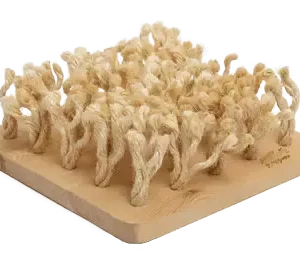 SNUFFLEBORD, Snusematte til små gnagere 24,50×24,50cm