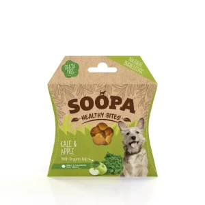 Soopa grønnkål og eple bites