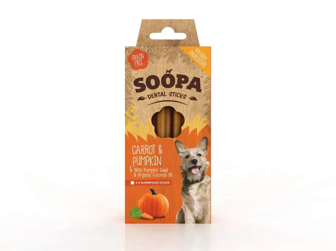 Soopa gulrot & gresskar tyggesticks